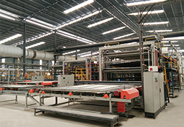 Through-body marble production line