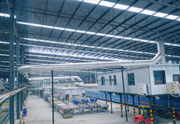 Rock panel production line